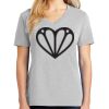 1-Hr Ladies V-Neck T-Shirt Thumbnail