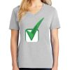 1-Hr Ladies V-Neck T-Shirt Thumbnail