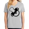 1-Hr Ladies V-Neck T-Shirt Thumbnail