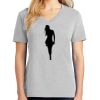 1-Hr Ladies V-Neck T-Shirt Thumbnail