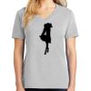 1-Hr Ladies V-Neck T-Shirt Thumbnail