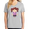 1-Hr Ladies V-Neck T-Shirt Thumbnail