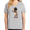 1-Hr Ladies V-Neck T-Shirt Thumbnail