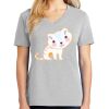 1-Hr Ladies V-Neck T-Shirt Thumbnail