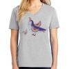 1-Hr Ladies V-Neck T-Shirt Thumbnail