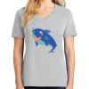 1-Hr Ladies V-Neck T-Shirt Thumbnail