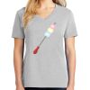 1-Hr Ladies V-Neck T-Shirt Thumbnail