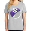 1-Hr Ladies V-Neck T-Shirt Thumbnail