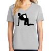1-Hr Ladies V-Neck T-Shirt Thumbnail
