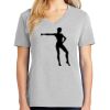 1-Hr Ladies V-Neck T-Shirt Thumbnail