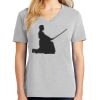 1-Hr Ladies V-Neck T-Shirt Thumbnail