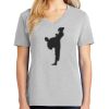 1-Hr Ladies V-Neck T-Shirt Thumbnail