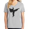 1-Hr Ladies V-Neck T-Shirt Thumbnail