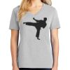1-Hr Ladies V-Neck T-Shirt Thumbnail