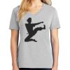 1-Hr Ladies V-Neck T-Shirt Thumbnail
