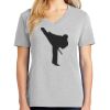 1-Hr Ladies V-Neck T-Shirt Thumbnail