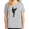1-Hr Ladies V-Neck T-Shirt Thumbnail