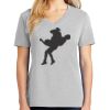 1-Hr Ladies V-Neck T-Shirt Thumbnail