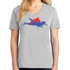 1-Hr Ladies V-Neck T-Shirt Thumbnail