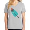 1-Hr Ladies V-Neck T-Shirt Thumbnail