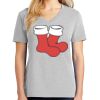 1-Hr Ladies V-Neck T-Shirt Thumbnail