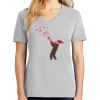 1-Hr Ladies V-Neck T-Shirt Thumbnail