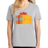 1-Hr Ladies V-Neck T-Shirt Thumbnail