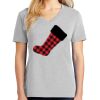 1-Hr Ladies V-Neck T-Shirt Thumbnail