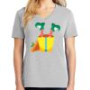1-Hr Ladies V-Neck T-Shirt Thumbnail
