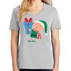 1-Hr Ladies V-Neck T-Shirt Thumbnail