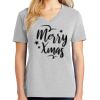 1-Hr Ladies V-Neck T-Shirt Thumbnail