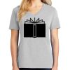 1-Hr Ladies V-Neck T-Shirt Thumbnail
