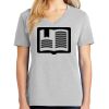 1-Hr Ladies V-Neck T-Shirt Thumbnail