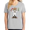 1-Hr Ladies V-Neck T-Shirt Thumbnail