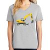 1-Hr Ladies V-Neck T-Shirt Thumbnail
