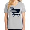 1-Hr Ladies V-Neck T-Shirt Thumbnail