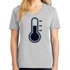 1-Hr Ladies V-Neck T-Shirt Thumbnail