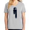 1-Hr Ladies V-Neck T-Shirt Thumbnail