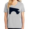 1-Hr Ladies V-Neck T-Shirt Thumbnail