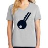 1-Hr Ladies V-Neck T-Shirt Thumbnail