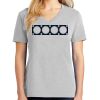 1-Hr Ladies V-Neck T-Shirt Thumbnail