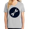 1-Hr Ladies V-Neck T-Shirt Thumbnail
