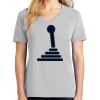 1-Hr Ladies V-Neck T-Shirt Thumbnail