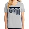 1-Hr Ladies V-Neck T-Shirt Thumbnail