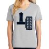 1-Hr Ladies V-Neck T-Shirt Thumbnail