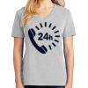 1-Hr Ladies V-Neck T-Shirt Thumbnail