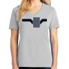 1-Hr Ladies V-Neck T-Shirt Thumbnail