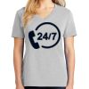 1-Hr Ladies V-Neck T-Shirt Thumbnail
