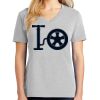 1-Hr Ladies V-Neck T-Shirt Thumbnail