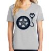1-Hr Ladies V-Neck T-Shirt Thumbnail